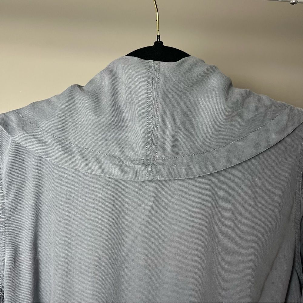 Tencel Canvas Open Jacket - Picture 7 of 8
